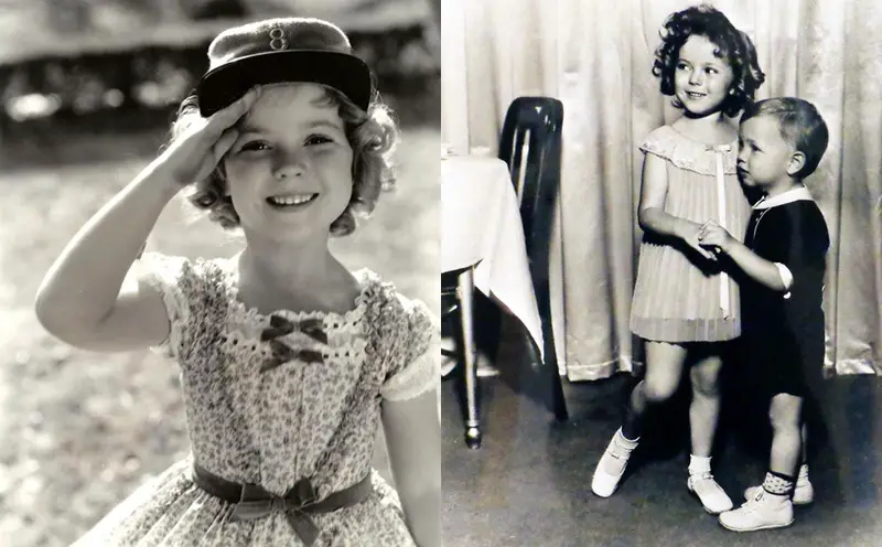 shirley temple as a child