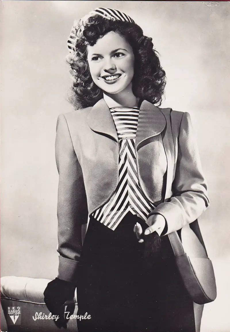 RKO Radio still of shirley temple