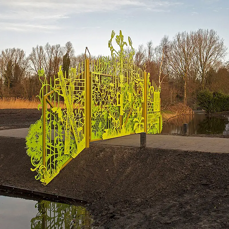 Entrance Gates for Working Garden