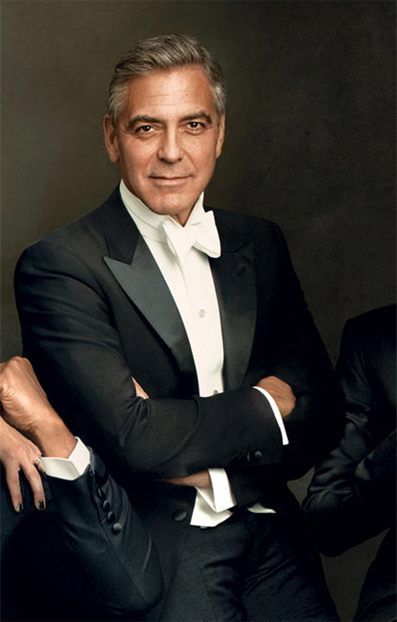 george clooney by annie leibovitz