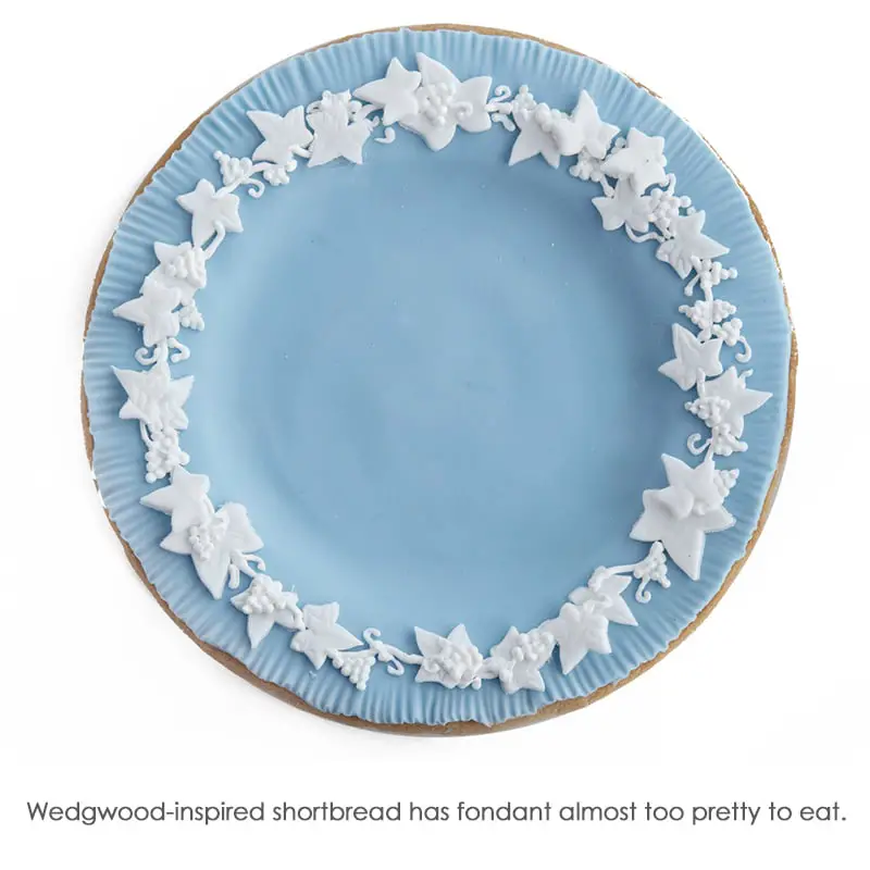 Wedgewood inspired shortbread