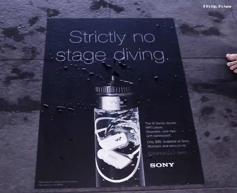 smart marketing Sony's Bottled Walkman