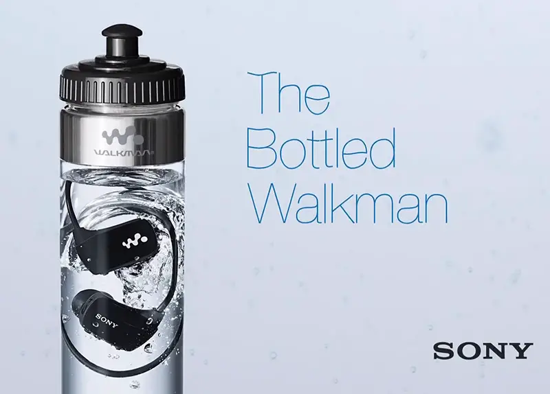 Sony's Bottled Walkman