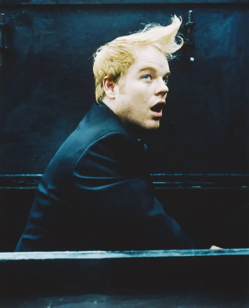 portrait of Philip Seymour Hoffman by unknown photographer