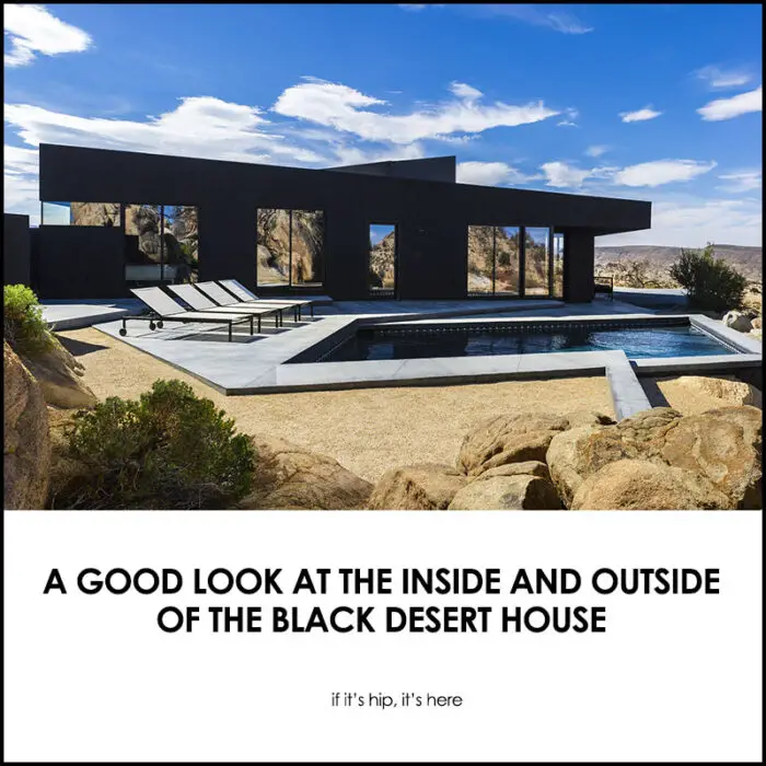 Read more about the article A Modern Oasis In the Middle Of Yucca Valley: The Black Desert House Is Stylish Inside and Out.