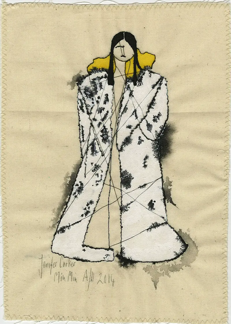 miu miu fashions depicted in embroidery