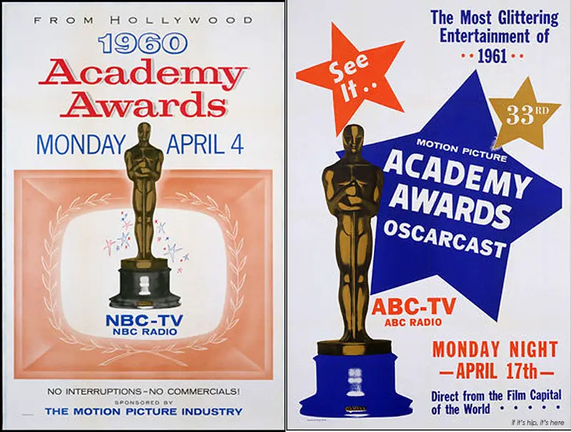 academy awards posters 1960 and 1961