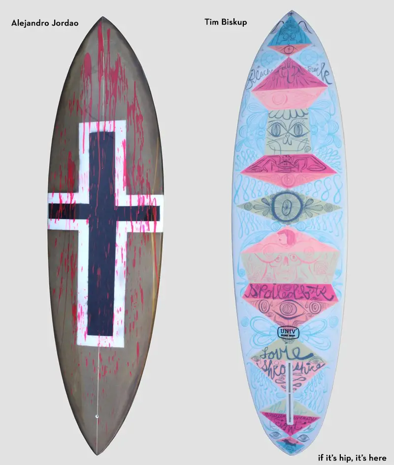 Alejandro Jordao and Tim Biskup surfboards IIHIH