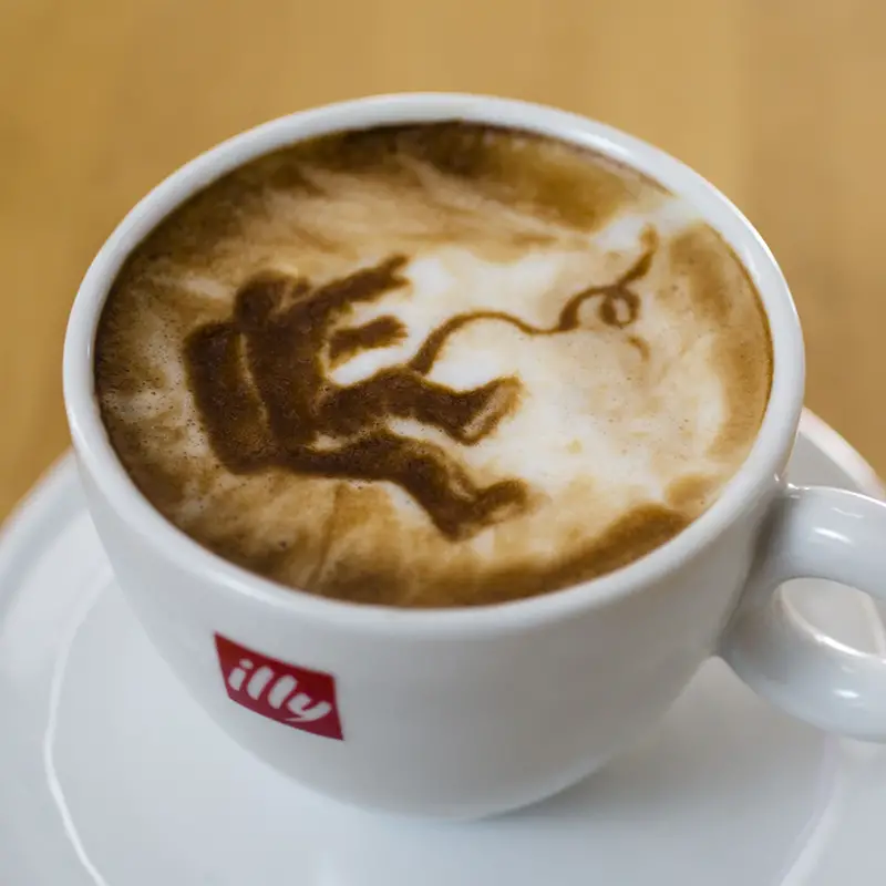 gravity Coffee Art