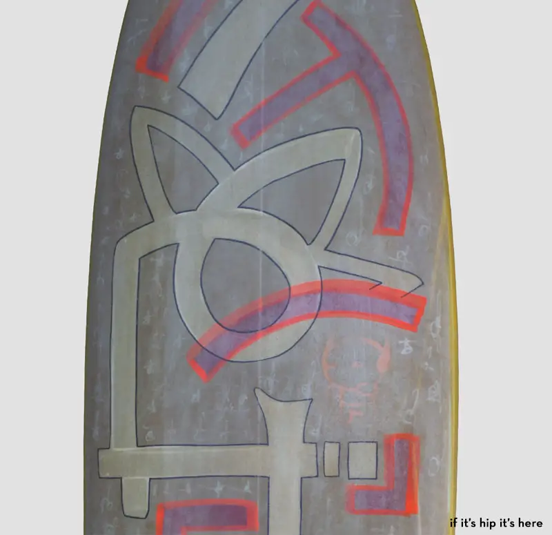 DeNicola Artist-decorated Surfboard Auction