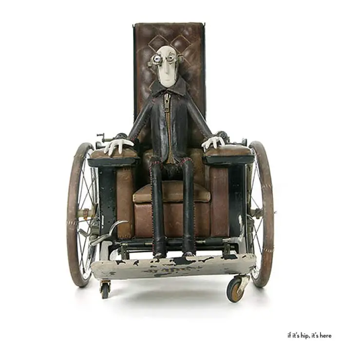 Stephane Halleux steampunk sculptures
