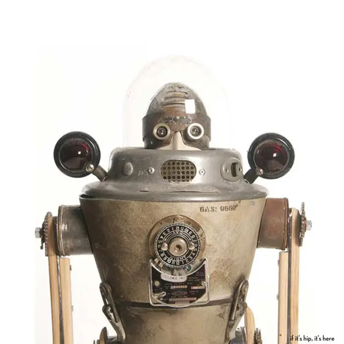 Stephane Halleux steampunk sculptures