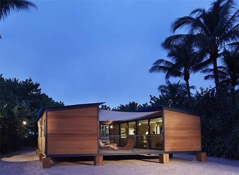 Charlotte Perriand Beachside Home brought to life by louis Vuitton