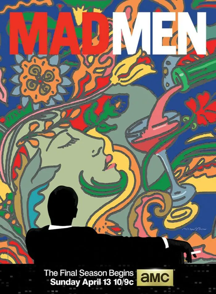 Milton Glaser promo poster for Mad Men season 7