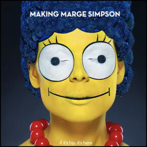 Marge Simpson Makeup by Alexander Khokhlov Brings The Character To Life.
