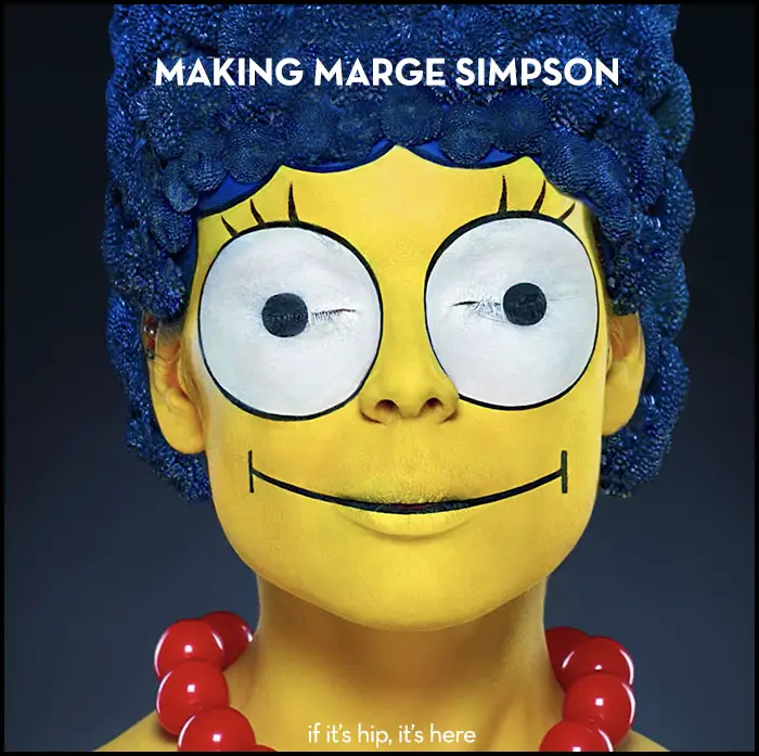 Read more about the article Marge Simpson Makeup by Alexander Khokhlov Brings The Character To Life.
