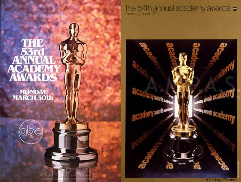 old oscars posters