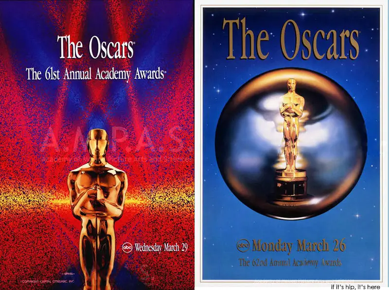 The Oscars poster designs