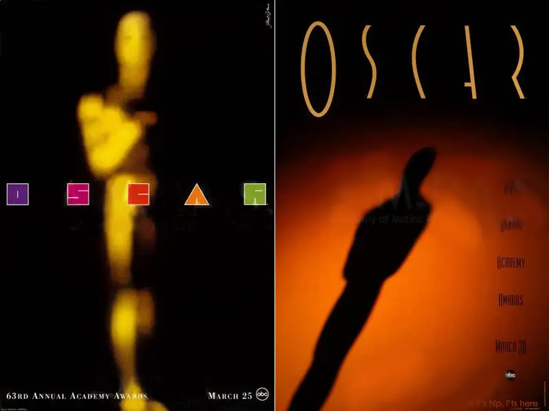 The Oscars poster designs