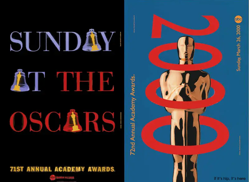 The Oscar poster designs