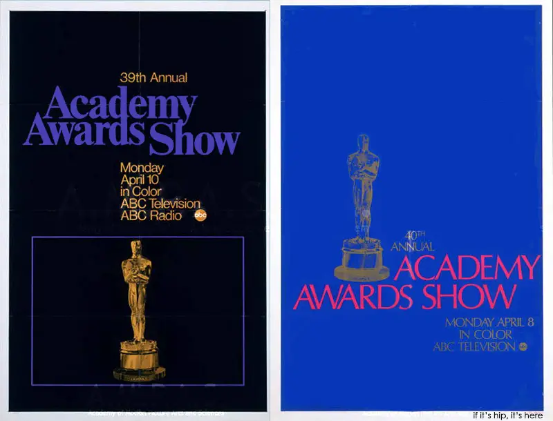 original academy awards posters