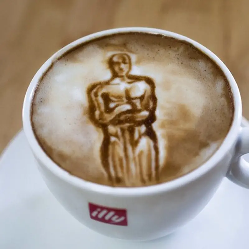 Best Picture Nominees As Coffee Art