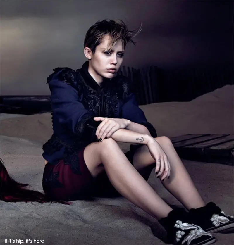 Miley Cyrus ad campaign for Marc Jacobs
