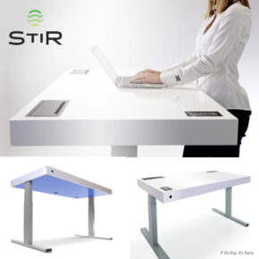 High Tech Desk With High Price Tag Has High Hopes: The Stir Kinetic Desk