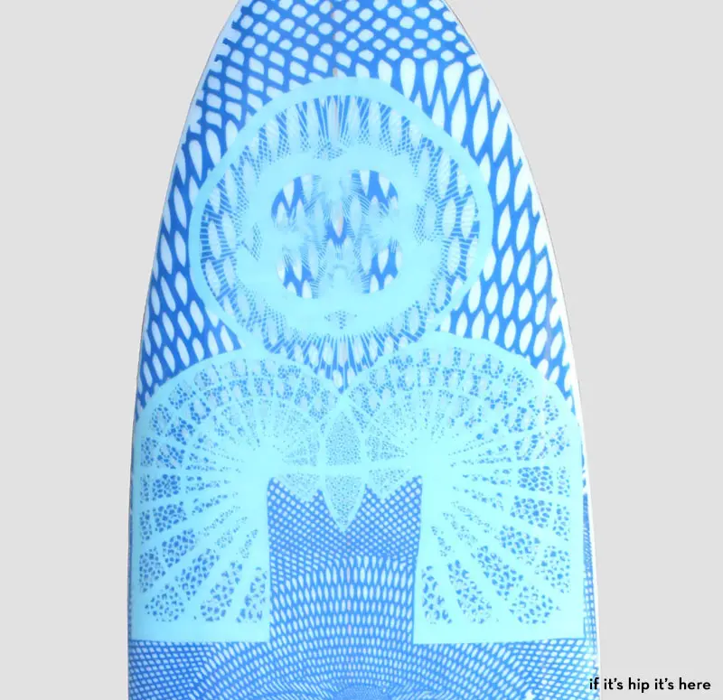 Tahiti Pehrson Artist-decorated Surfboard Auction