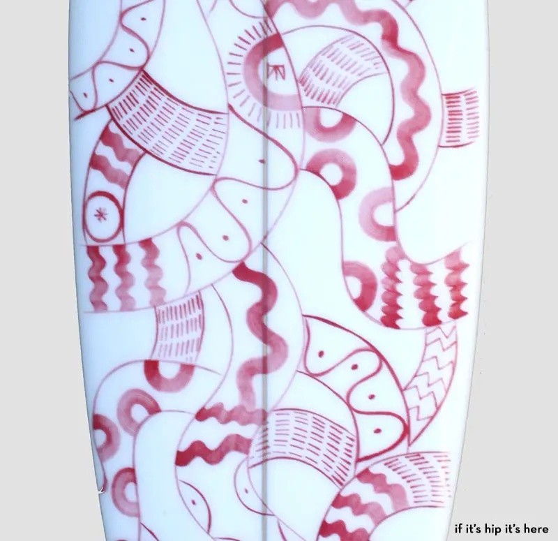 Ty Williams Artist-decorated Surfboard Auction