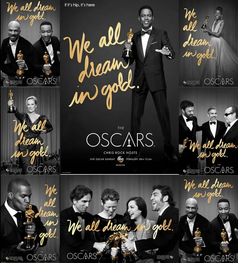 all the 2016 oscar posters IIHIH