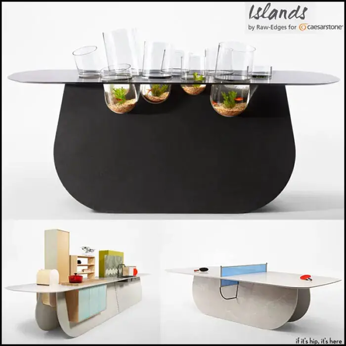 Read more about the article Crazy Counters: Caesarstone presents ‘Islands’ by Raw Edges