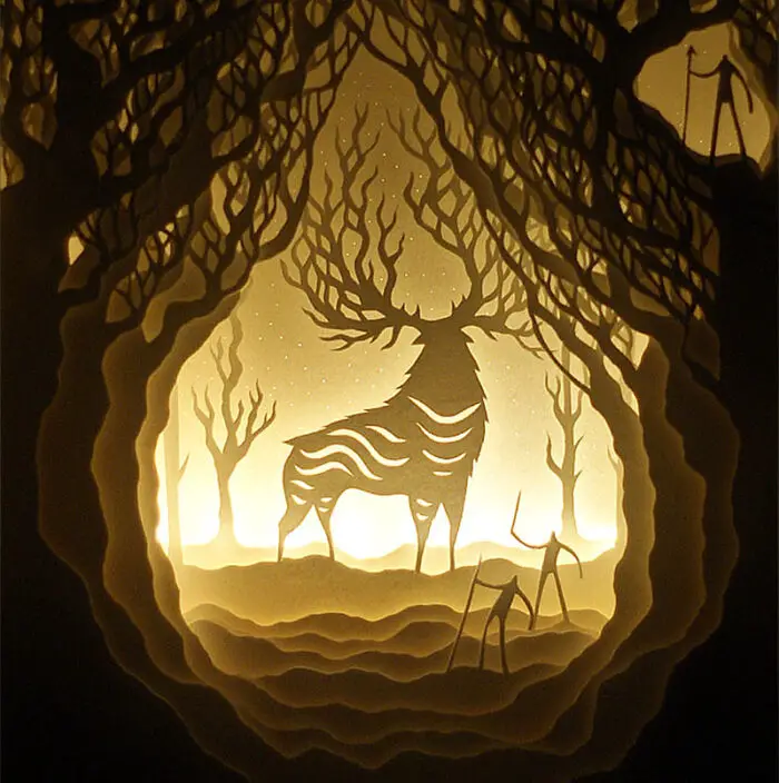 Read more about the article Hand Cut Illuminated Paper Art by Hari and Deepti
