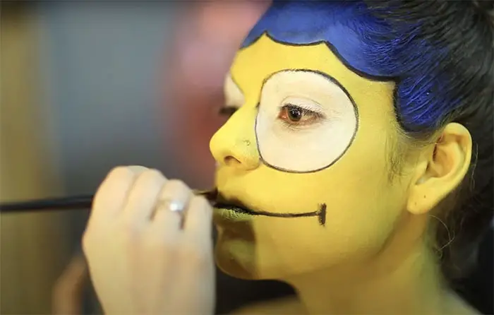 marge simpson makeup