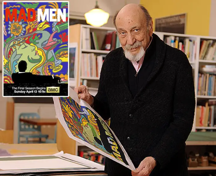Mad Men -Season 7 Key Art with Milton Glaser