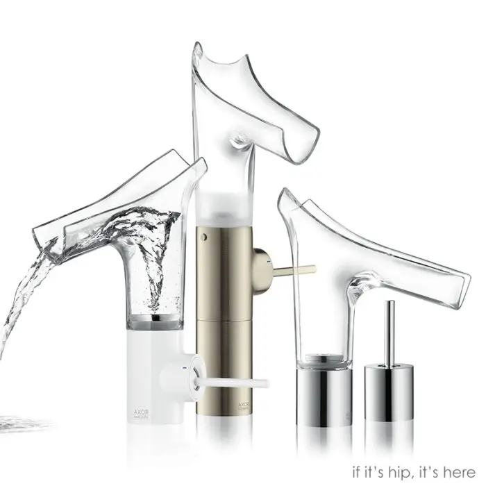 Read more about the article Wild New Transparent Glass Water Faucets From Hansgrohe – The Axor Starck V Collection.