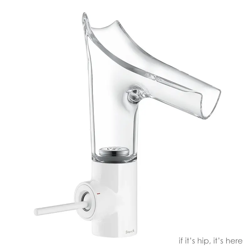 Axor Starck V single white left lever IIHIH