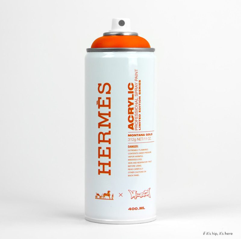 luxury Branded Spray Paint Cans