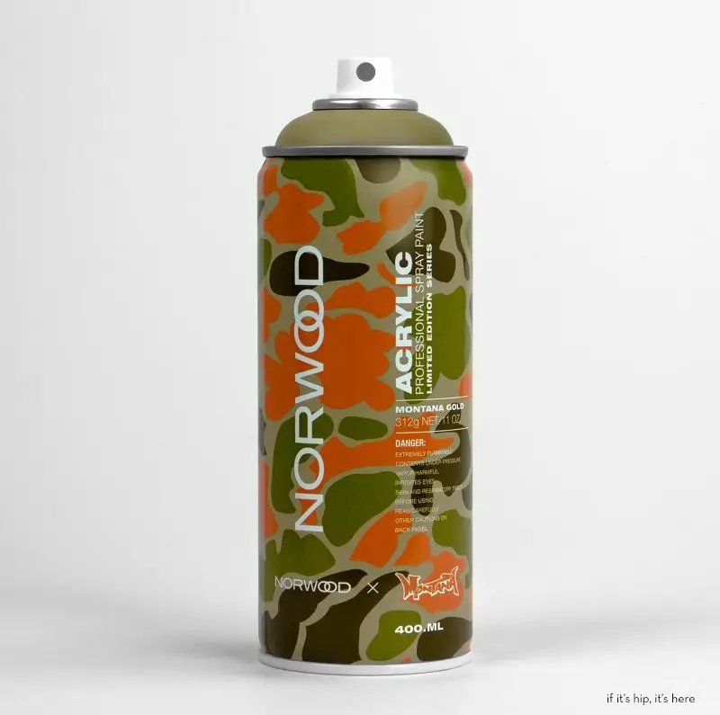 Branded Spray Paint Can