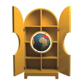 The Globe Storage Cabinet by Studio Job for Gufram.