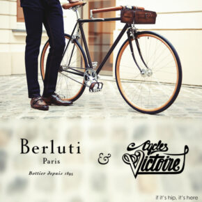 Berluti and Victoire Cycles Create A Beautiful Bike With Elegant Leather Accessories.