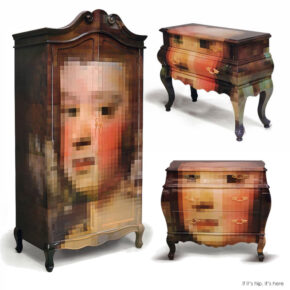 Trip Pixel Furniture by Studio Badini Createm for Seletti.