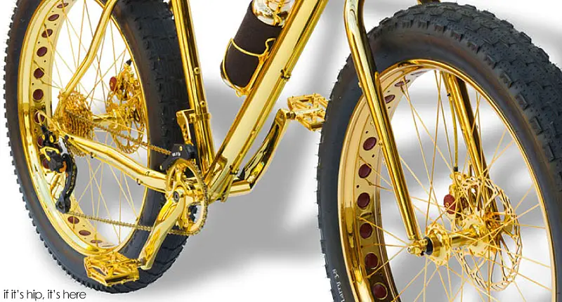 24k gold mtn bike 10 IIHIH