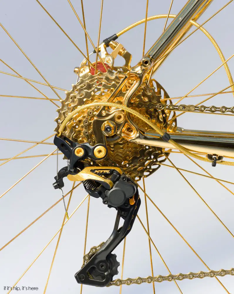 24k gold mtn bike 8 IIHIH