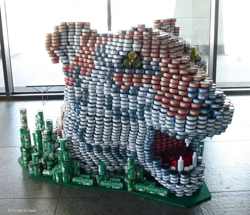 Canstruction tiger IIHIH