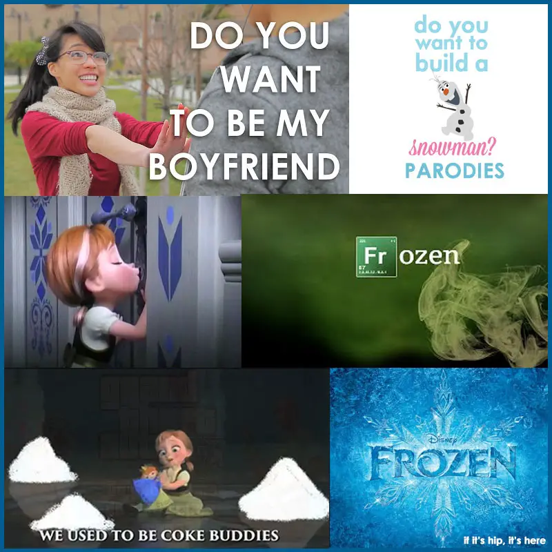 best cute and creepy Frozen Parodies