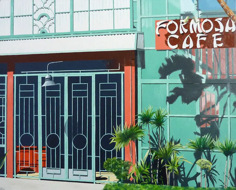 John Teirney paintings Formosa Café (#3), LA IIHIH