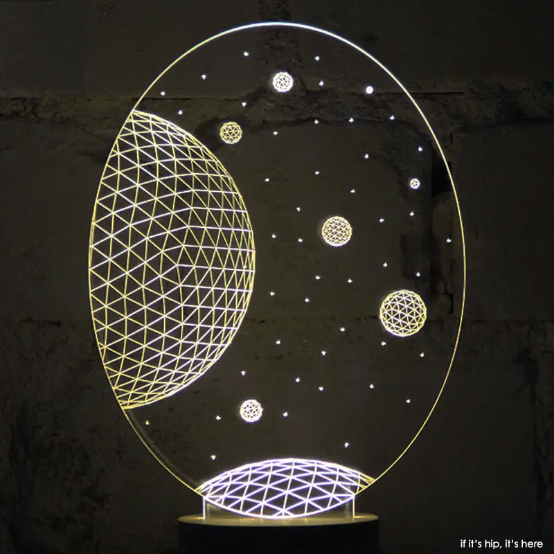 Galaxy LED Bulbing Lamps from Studio Cheha