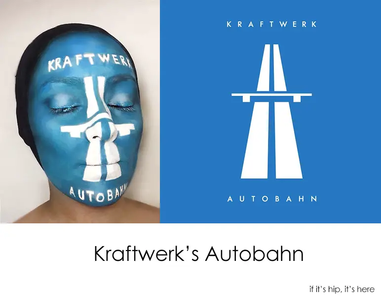 Kraftwerk autobahn face and album IIHIH