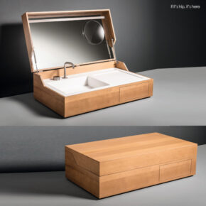 It’s A Sink. In A Box. Hidden by MAKRO.